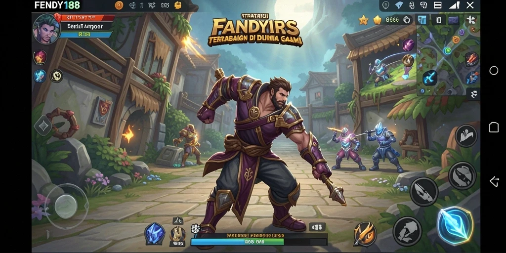 Tampilan gameplay FENDY188 yang penuh aksi dan strategi.