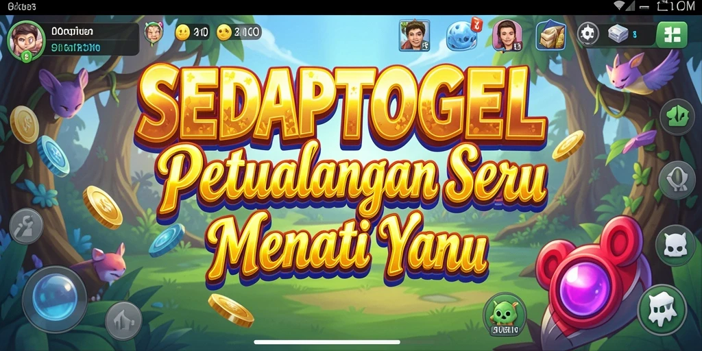 Tangkapan layar SEDAPTOGEL menampilkan karakter menjelajahi dunia petualangan yang memukau.